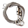 2Pcs Adjustable Picture Hanging Wire, GDQLCNXB Frame Kit Heavy Duty