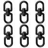 Antrader M5 Double Ended Swivel Eye Hook,6Pcs Eye to Eye