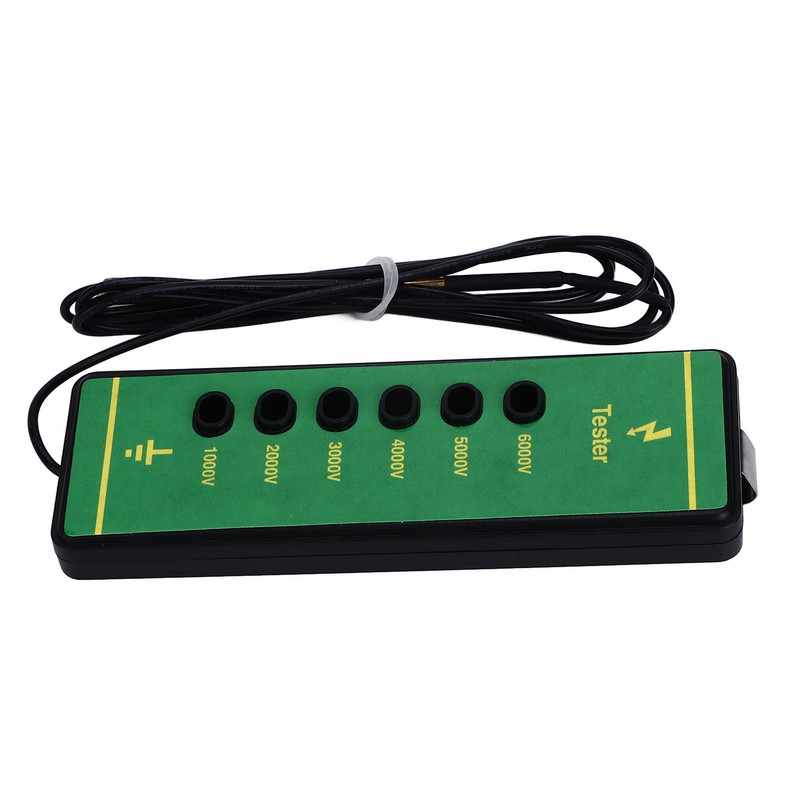 Electric Fence Voltage Tester 6 Indicator Light Maximum 6000V Animal
