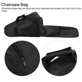 Chainsaw Case 18 Inch Portable Chainsaw Bag Carrying Case, Waterproof Chainsaw Case Storage for 20" 22" Chain Saw