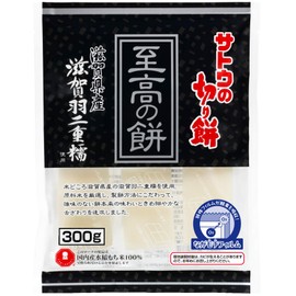 Suto Foods Sugar Kirimochi, Supreme Mochi, Shiga Prefecture, Habutae Mochi, 10.6 oz (300 g) x 2 Packs (Easy to Cook)