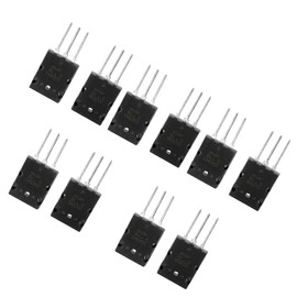 5 x 2SA1943 + 5 x 2SC5200 Audio Transistor 5 Pairs Black 2SA1943 2SC5200 High Performance Combination