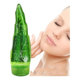 Gel Aloe Vera Sábila Hidratante Suavizante Anti Acné Bioaqua Todo Tipo De Piel