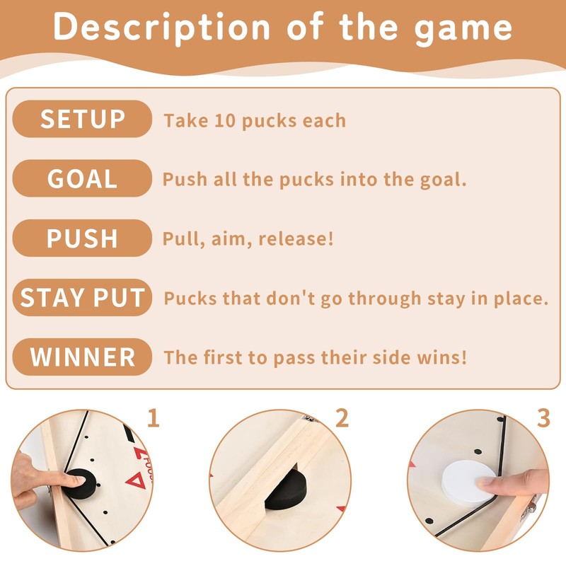 Puck Game Sling Puck Spel