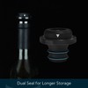 KITCHENDAO Wine Saver Vacuum Stoppers for Wine Bottles,Keep Wine Fresh