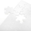 Tlence 24 Sets Blank Sublimation Puzzle, Rectangle White Jigsaw Puzzles,