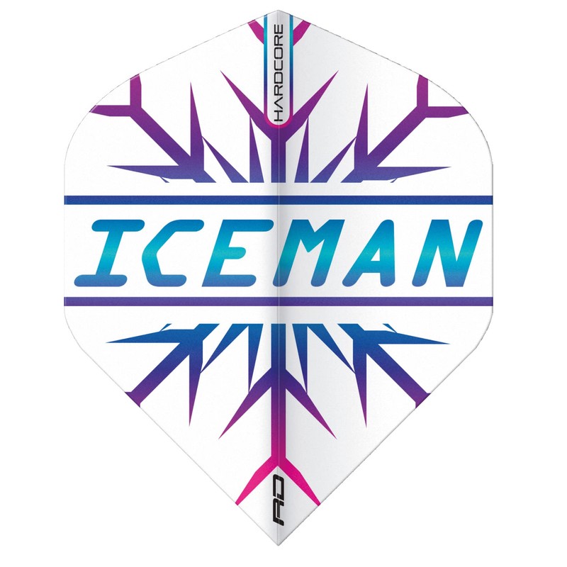 RED DRAGON Hardcore Gerwyn Price Rainbow Snowflake Dart Flights -