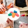 Pack of 10 Rubber Finger Cushions, Fingertip Protection, Hot Glue