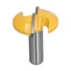 Horizontal Crown Router Bit，1/4 Inch Shank Crown Cap Molding Router