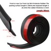 Auto Spoiler Protector - Garage Door Seal Strip8.2ft 2.5inch Universal