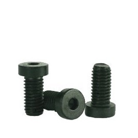 Socket Low Head Cap Screw, 1/4-20 x 1/2", Alloy Steel, Black Oxide, Hex Socket (Quantity: 100) Coarse Thread, 1/4 inch Hexagonal Allen Bolt, Length: 1/2 inch