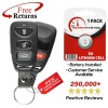 Extra-Partss For 2007 2008 2009 Kia Sorento Keyless Entry Remote