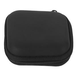 CAXUSD Earbuds Case Holder Travel Organizer Bag Compact Storage Pouch for Earphones Chargers and Accessories Sleek Design Quick Access Zipper for Easy Portability