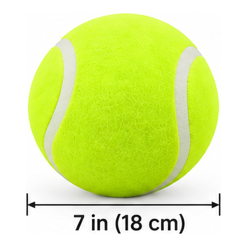 Giant Inflatable Tennis Ball for Dogs – 7 & 9.5