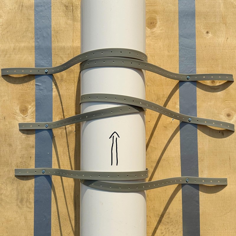 Plastic Hanger Strap 3/4 Inch x 30 FT Reinforced Flexible