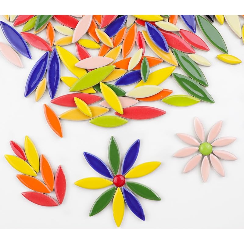 CarAngels Ceramic Mosaic Tiles DIY Home Decor Handmade Craft Ceramic