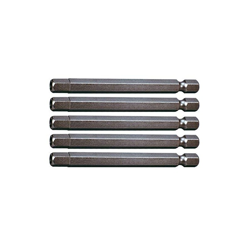 KS Tools 911.7715 1/4" CLASSIC Bit hexagon tamperproof, 6mm, pack