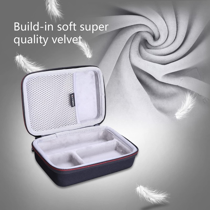 LTGEM製Sony ZV-1カメラ用ハードケース Vloggerアクセサリーキット三脚とマイクにフィット - 旅行保護キャリーストレージバッグ