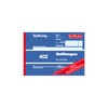 Herlitz Receipt Pad 402, Self-Copying, A6 Landscape, 2 x 40