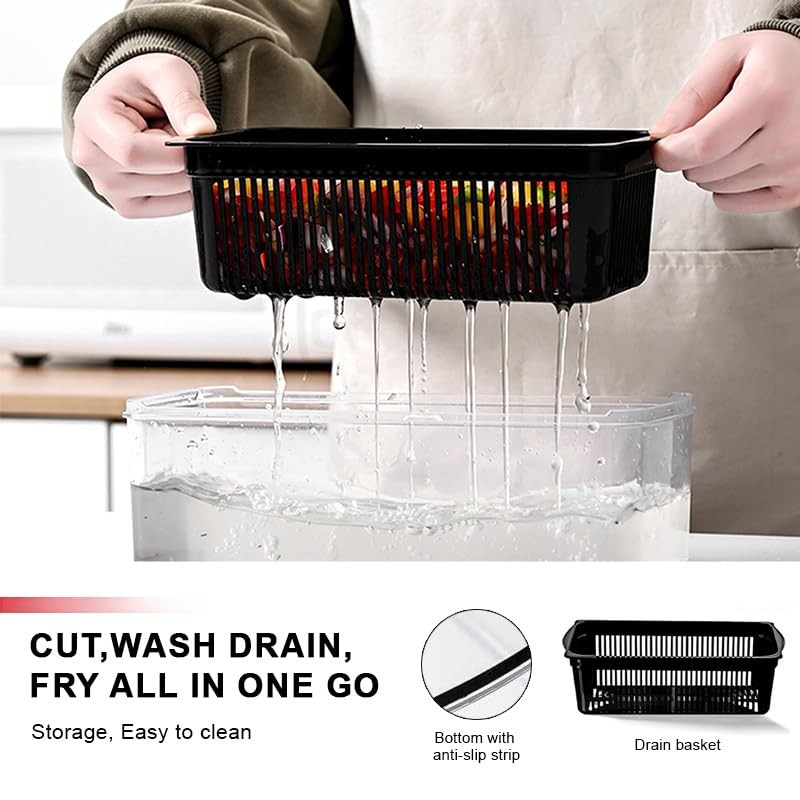 Vegetable Chopper 22-in-1, 8 Blade,Onion Mincer, Cutter, Dicer, Egg Slicer