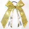 Cheerleading Soft Touch Sequin Hair Bow, Made in the USA,