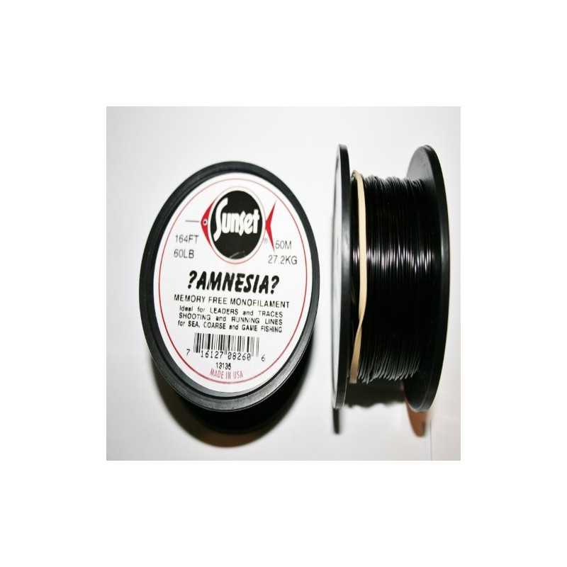 Sunset Amnesia 60lb - 50m - Black