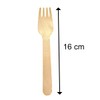 100 Organic Wooden Forks