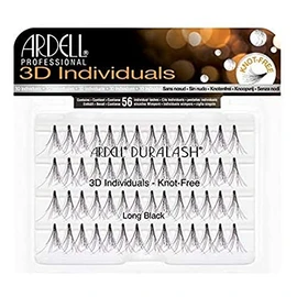Pestañas Postizas 3D Individual Long Black