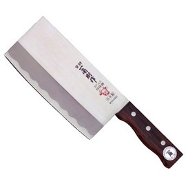 Toginon 一角別作 ローズ柄 角形中華包丁 180mm 550RC