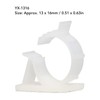 100Pcs Cable Management Clip Adjustable Adhesive PA66 Nylon Cord Organizer