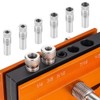 Tiardey Pocket Hole Jig Dowel Jig Clamping Range 10-60mm Drill