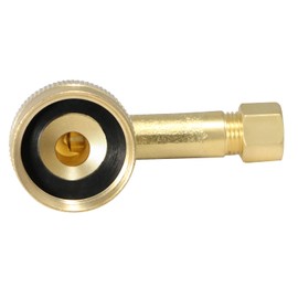 XFITTING 2-PACK Elbow Dishwasher Connector | 1/4" OD Compression x 3/4" Dishwasher