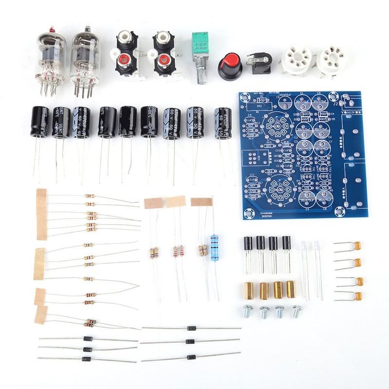 6J1 Vacuum Electron Tube Valve Preamp Amplifier Board Headphone Amp