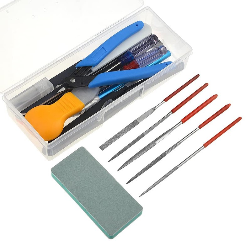 XINMEIWEN 24Pcs Gundam Model Tools Kit Hobby Building Tools Modeler