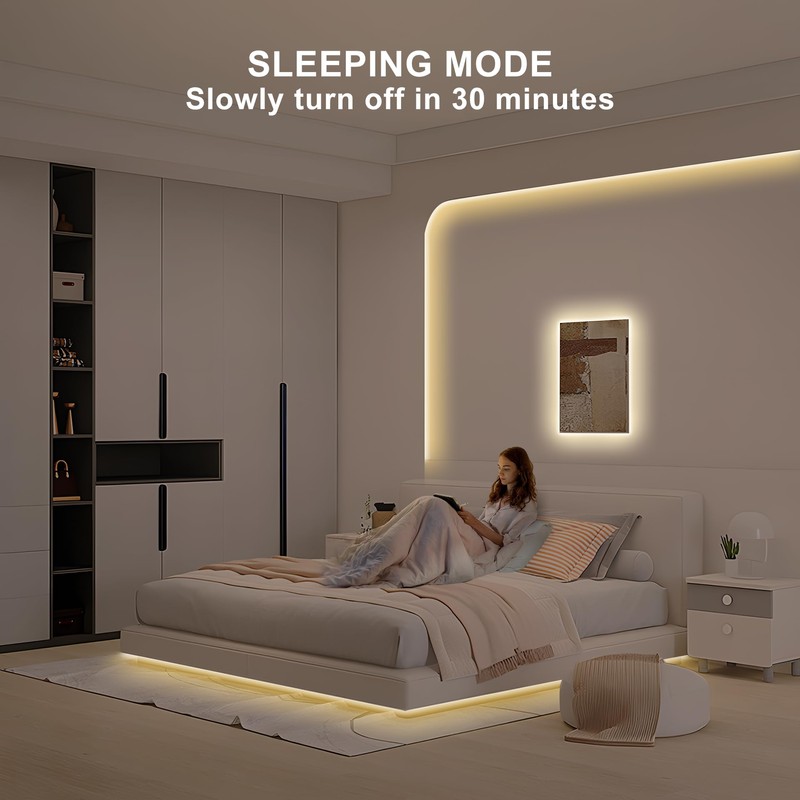 Tatazone 32.8ft Tunable White COB Led Strip Light with RF
