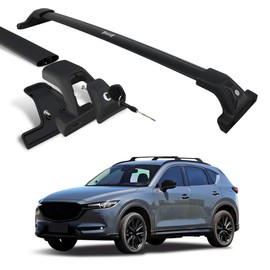 SNIXWOO Upgrade 265 LBS Lockable Roof Racks Cross Bars for Mazda CX-5 2017-2025, Heavy Duty All Aluminum Rooftop Accessories