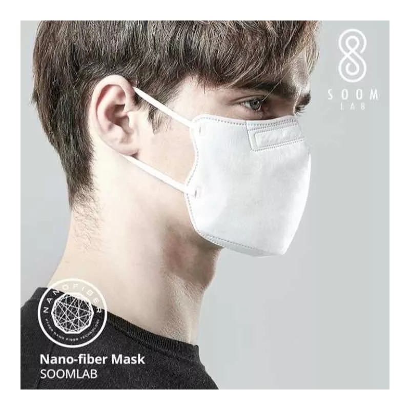 Airbon Cubreboca Reutilizable Nanofiltro / Soomlab + Airbon (10pz)