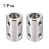 sourcing map 2 Pieces 8 mm to 8 mm Bore