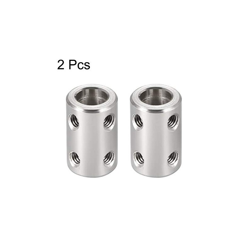 sourcing map 2 Pieces 8 mm to 8 mm Bore