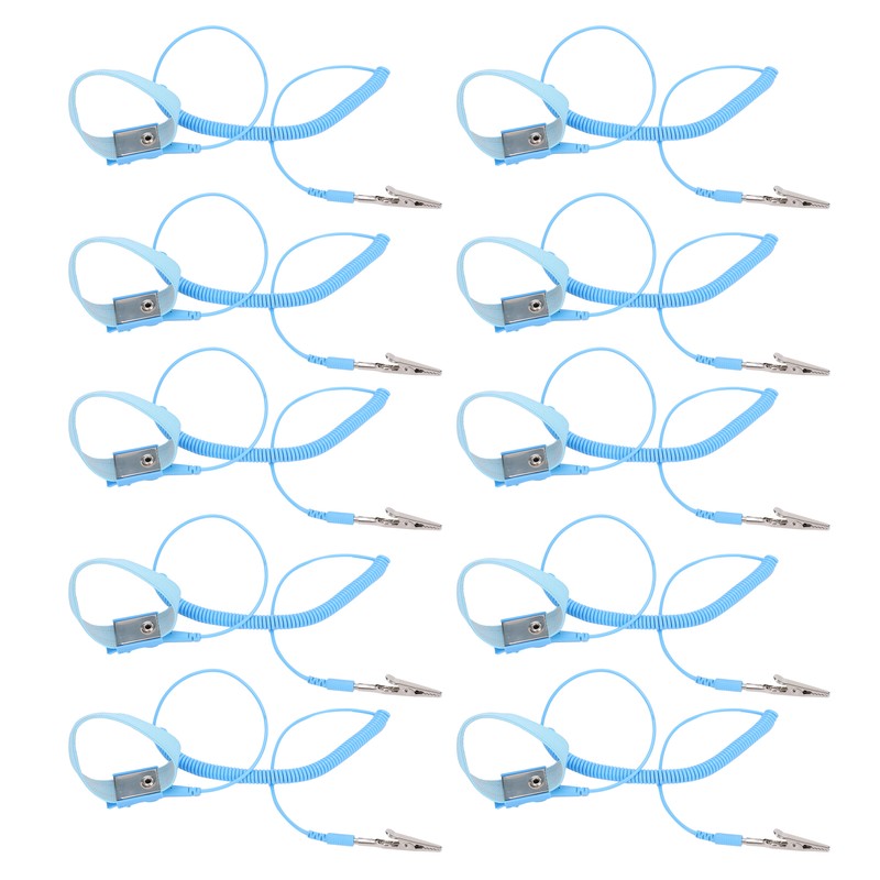 10pcs AntiStatic Bracelet ESD Wrist Strap Anti Static Wrist Band