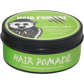 Linahealth Pomade Wax, Cera Pomada Base Agua Aroma Coco Acabado Semi Mate para peinar y fijar el Cabello Base Agua 120g / 5 Oz esta cera es util para modelar tu pelo, Fijacion media