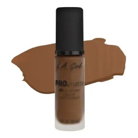 Base Mate Liquida L. A Girl Pro Matte Foundation Tono Creamy cocoa