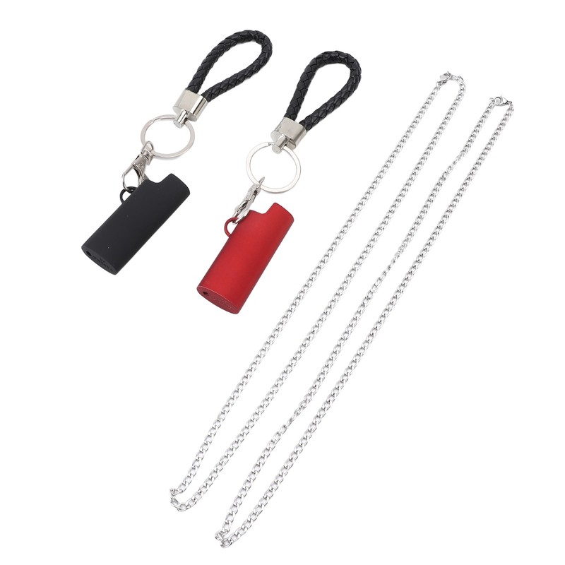 2 Set Spring Clip Keychain Aluminum Alloy Key Ring Key