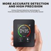 Multifunctional 3in1 CO2 Temperature Humidity Monitoring Device Home Digital Household