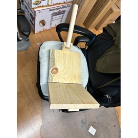 Mexican All Wood Large 12" Manual Tortilla Maker Press Wooden Handle Made In Mexico flower Corn Sugar Pancakes (gorditas) Savory Christmas Crispiest (bunuelos).