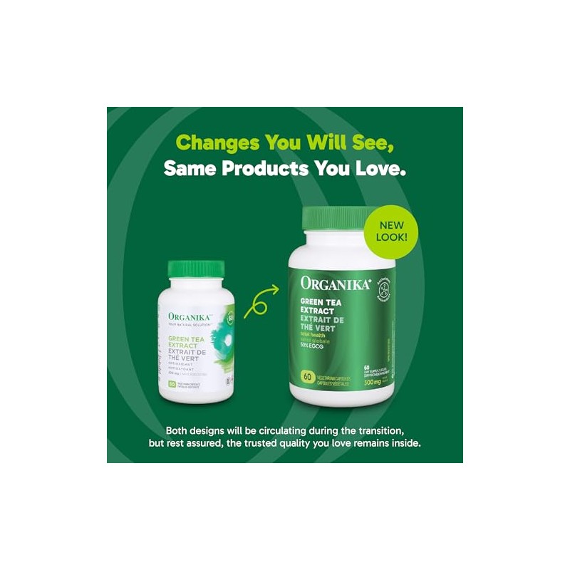 Organika Organika Green Tea Extract 60 Vcaps