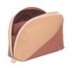 DUDU Makeup Cosmetic Bag Pochette in Leather Multicolor Travel Pouch