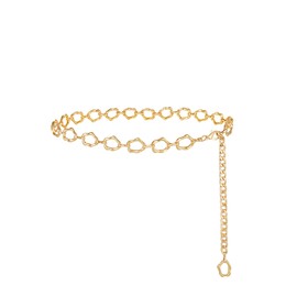 Gold Belt Disco Western Waist Chain for Women Fashion Y2K Body Jewelry for Jeans Dresses Bikini Adjustable Cowgirls Metal Chunky Boho Accessories