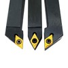 3 Pieces 1/2 Inch CNC Lathe Carbide Lathe Tool Insert
