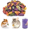 ERKOON Chinchilla Treats, Chew Toys for Teeth for Rabbit Guinea